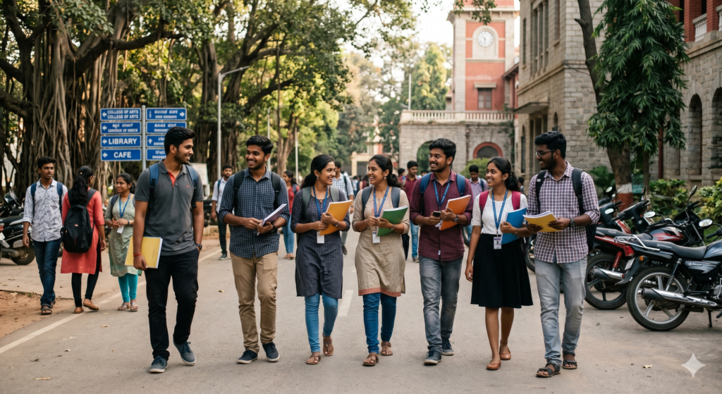 Student improving confidence and mindset development for motivation for students
